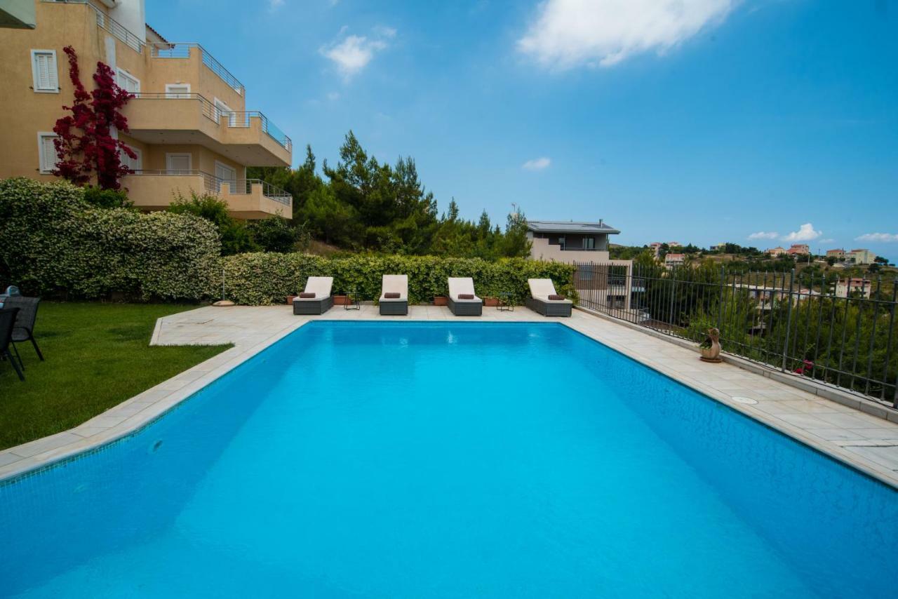 Villa Olympia Vip Dhráfi Extérieur photo